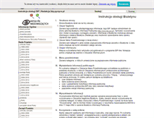 Tablet Screenshot of bip.pyrzyce.pl